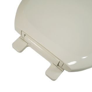 Comfort Seats EZ Close™, Premium Plastic Round Toilet Seat with a