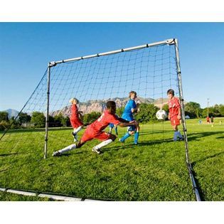 Lifetime Adjustable Height Portable Soccer Goal   Fitness & Sports