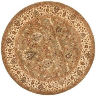 Safavieh Persian Legend Light Green/Beige 3 ft. 6 in. x 3 ft. 6 in. Round Area Rug PL819A 4R