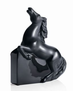 Lalique Black Kazak Horse