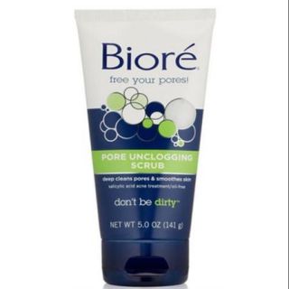 Biore Pore Unclogging Scrub 5 oz (Pack of 2)