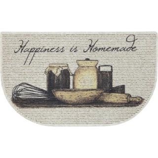 Mainstays Happiness Is Homemade Printed Slice Kitchen Mat