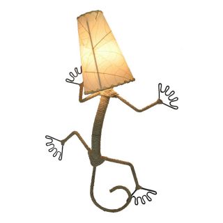 Eangee Home Designs Gecko 16 in W 1 Light Arm Hardwired Wall Sconce