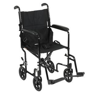 Drive Medical Lightweight 19 Transport Wheelchair   Health & Wellness
