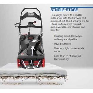 Craftsman  21 208cc* Single Stage Snowblower w/ Electric Start