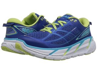 Hoka One One Clifton 2 True Blue/Sunny Lime