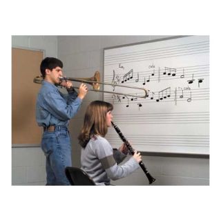 Marsh Music Staff Lines Magnetic Wall Mounted Graphics Whiteboard
