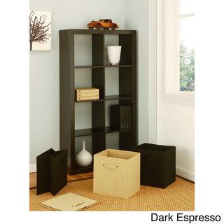 Furniture of America Contemporary Style Espresso Book/ Display Shelf