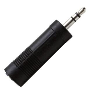 Seismic Audio 1/4" Female to 1/8" Male Adapter (Black) Converter for iPod, iPhone, Android,etc   SAPT121