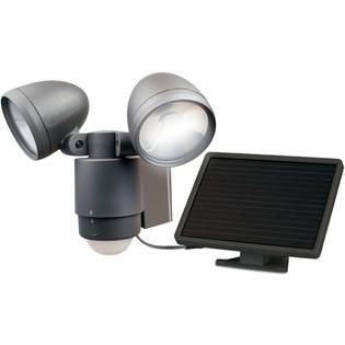 Maxsa Bright Dual Head Solar Spotlight 44416 Dark Bronze   Tools