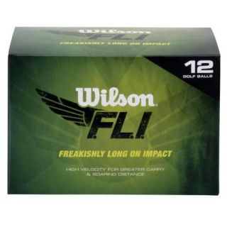Wilson FLI Golf Ball, 12 Pack