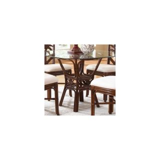 Hospitality Rattan Cancun Palm TC Antique Square Dining Table
