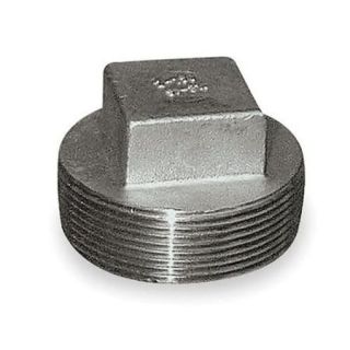 3/4 150 SQ H PLG 316 Square Head Plug, 3/4 In, Threaded, 316 SS