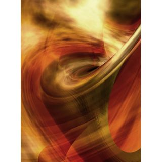 Brown Swirls by Scott J. Menaul Graphic Art on Wrapped Canvas by