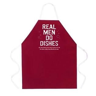 Attitude Aprons Real Men Do Dishes   Home   Kitchen   Kitchen Linens