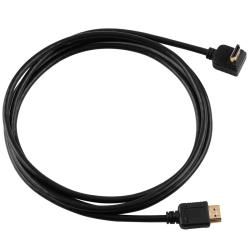 INSTEN 6.5 foot High speed M/ M Straight to Right angle HDMI Cable