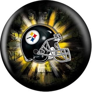 KR Strikeforce   Pittsburgh Steelers Bowling Ball
