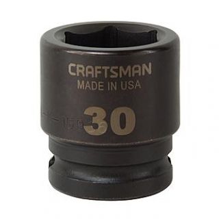 Craftsman 30 mm Easy To Read Impact Socket, 6 pt. Standard 3/4 in
