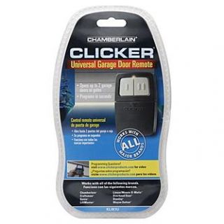 Clicker Universal Remote Control   Tools   Garage Door Openers