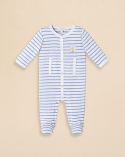 Jacadi Infant Boys' Stripe Pocket Footie   Sizes 0 6 Months