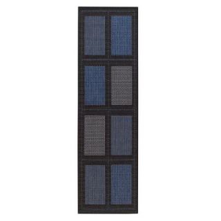 Home Decorators Collection Summit Blue 2 ft. 3 in. x 7 ft.10 in. Rug Runner 3100570320