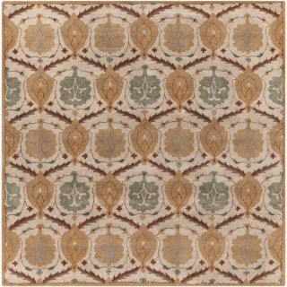 Hand tufted Tami Traditional Wool Rug (4 Square)