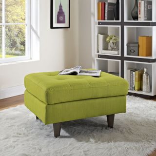 Alyssa Fabric Cocktail Ottoman with 4 Matching Pillows