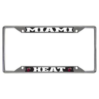 FANMATS NBA Miami Heat License Plate Frame 14862