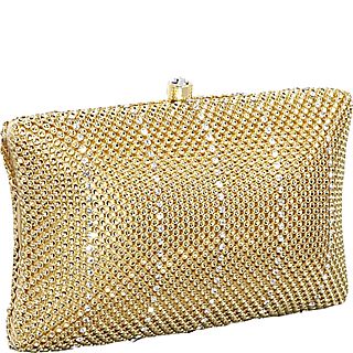 Whiting and Davis Crystal Pillow Minaudiere