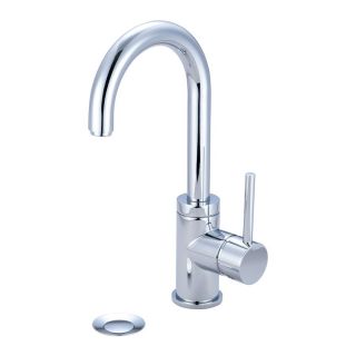 Pioneer Industries Motegi Polished Chrome 1 Handle Single Hole WaterSense Bathroom Faucet (Drain Included)
