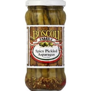 Boscoli Family Spicy Pickled Asparagus, 12 oz (Pack of 6)