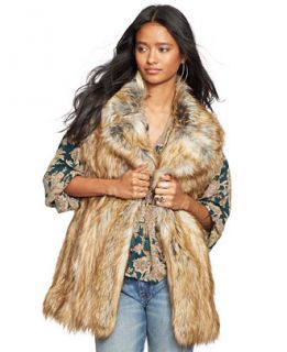 Denim & Supply Ralph Lauren Faux Fur Vest   Jackets & Blazers   Women