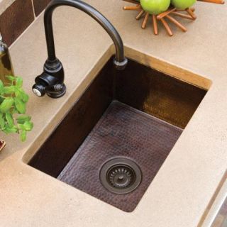 Native Trails, Inc. Cocina 21.5'' x 16'' Copper Kitchen Sink