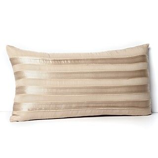 Donna Karan Essentials Lustre Seam Decorative Pillow, 11" x 22"