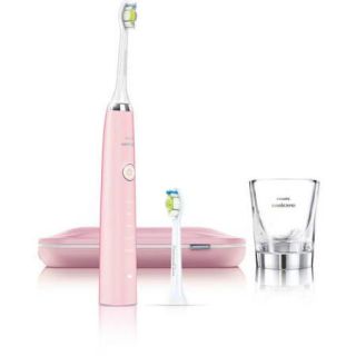 Philips Sonicare DiamondClean Rechargeable Toothbrush, Pink (Model # HX9362/68)