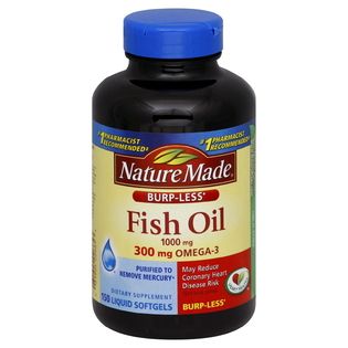 Natures Bounty Fish Oil, Omega 3, 1200 mg, Softgels, 120 softgels