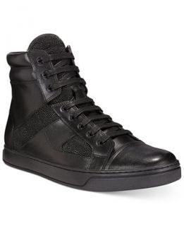 Kenneth Cole Swag Er Mixed Media High Tops