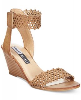 XOXO Sadler Ankle Strap Demi Wedge Sandals   Sandals   Shoes