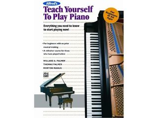 Alfred 00 11763 Teach Yourself to Play Piano   Music Book