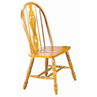 Sunset Trading Sunset Selections Keyhole Back Side Chair
