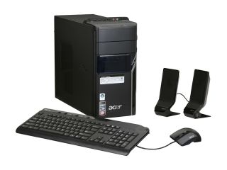 Acer Desktop PC Aspire AM3201 EF8450A Phenom X3 8450 (2.1 GHz) 3 GB DDR2 320 GB HDD Windows Vista Home Premium 64 bit (English / French)