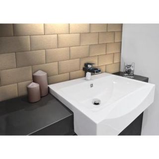 EKB Instant Mosaic Champagne Adhesive Tiles (3  x 6 inches)