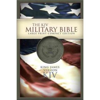 Military Bible King James Version, Green, Simulated Leather