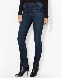 Lauren Ralph Lauren Modern Skinny Jeans with Beaded Back Pockets