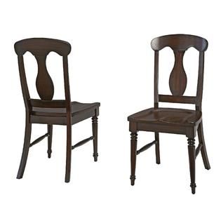 Home Styles Espresso Bermuda Dining Chair Pair   Home   Furniture