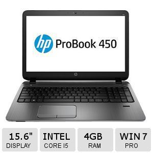 HP ProBook 450 G2   Core i5 5200U / 2.2 GHz   Windows 7 Pro 64 bit / Windows 8.1 Pro downgrade   pre installed Windows 7   4 GB RAM   500 GB HDD   DVD SuperMulti   15.6 1366 x 768 ( HD )   Intel HD