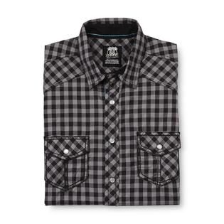 Route 66   Mens Western Shirt   Checkered