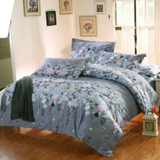 Floral Vine Pattern Duvet Cover Pillowcase Quilt Cover Bedding Set King Size