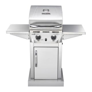 Char Broil Stainless Stainless 2 Burner (20,000 BTU) Liquid Propane Gas Grill