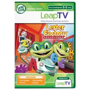 LeapFrog LeapTV Letter Factory Adventures Educational Active Video